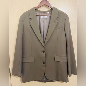 New Agency Blazer in Shiitake